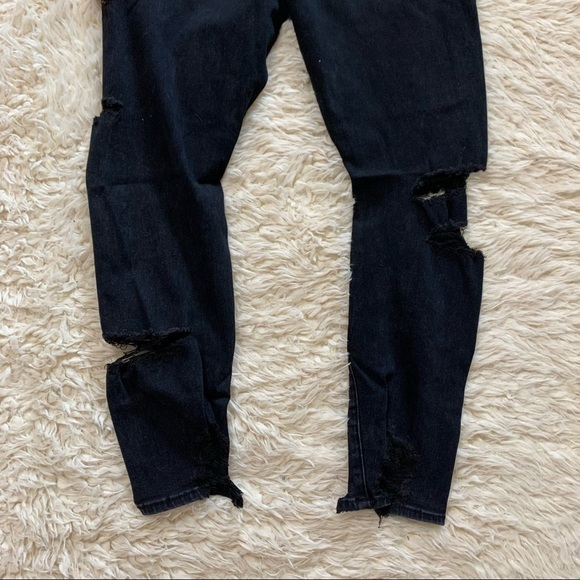 American Eagle NWT High Rise Destroyed Jeggings - Picture 10 of 16